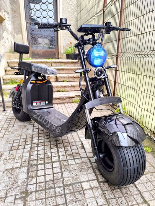 Scuter Electric Fara Permis Smarda 1500W 20Ah  BlackEdition 2026