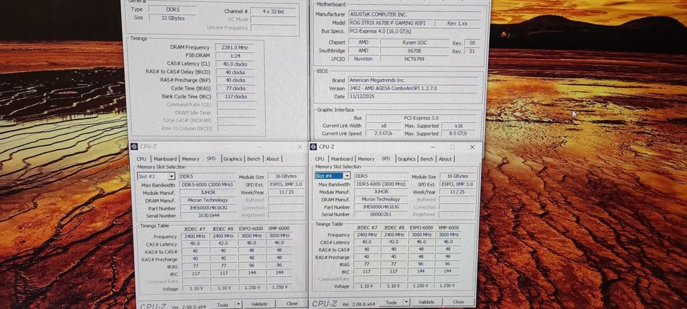 Дъно Asus Rog Strix X670E-F Gaming Wifi AM5