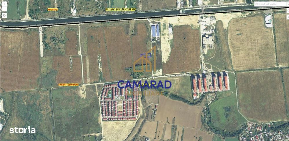 Teren intravilan 2.375 mp - SPLAIUL UNIRII - Popesti-Leordeni