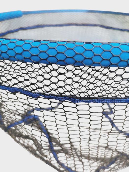 Висок клас кеп 4.5мт -  карбонова дръжка, поплавъци и гумирана мрежа!