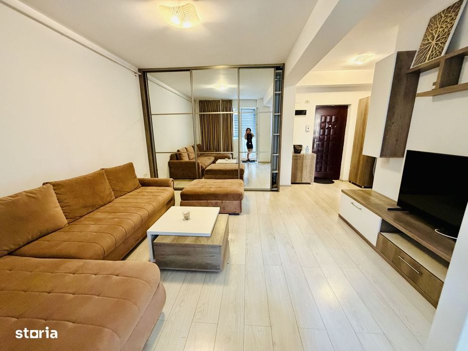 Apartament 2 camere mobilat si utilat complet Str Tineretului etaj int