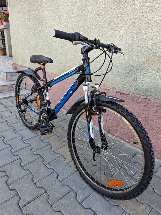 Bicicleta Crosswave aluminiu 21 viteze, roti 24