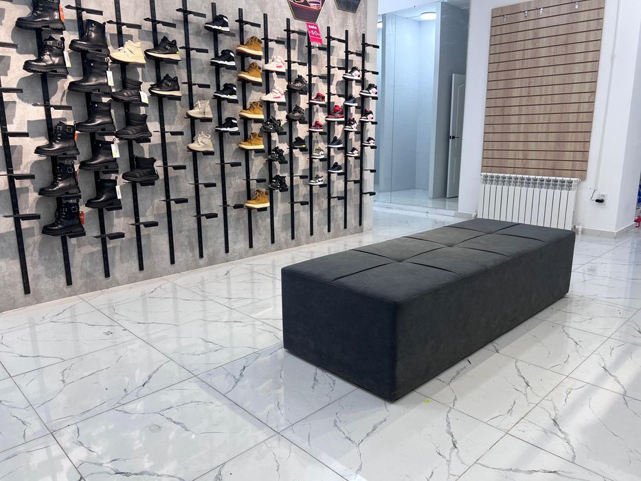 Пуф диван для магазина обуви