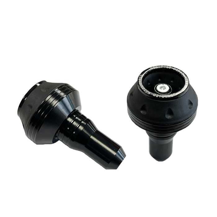 Краш тапа за мотор, Сива или Черна, 9см