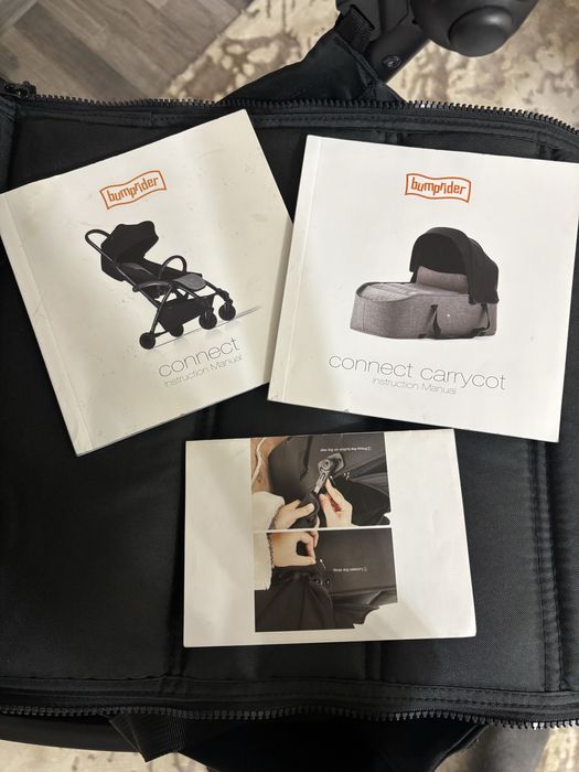 Коляска премиум класса 2 в 1 Bumprider Connect 3,