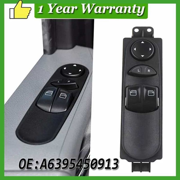 Comanda Comutator Butoane  Geamuri Oglinzi Electrice Vito W639
