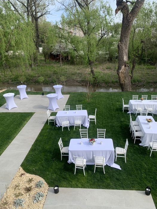 Inchiriem cort corturi evenimente nunta botez cununie, mese, scaune