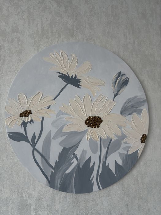 Картина из текстурной пасты 3d