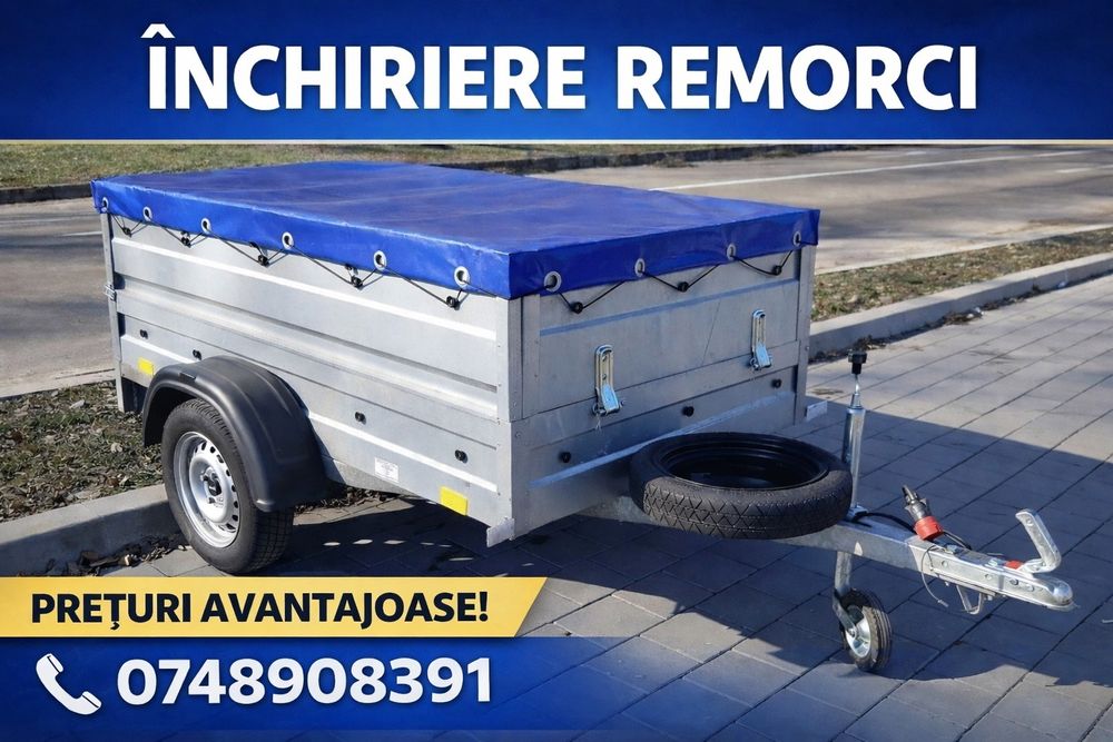 Închiriez remorcă 80 lei/zi