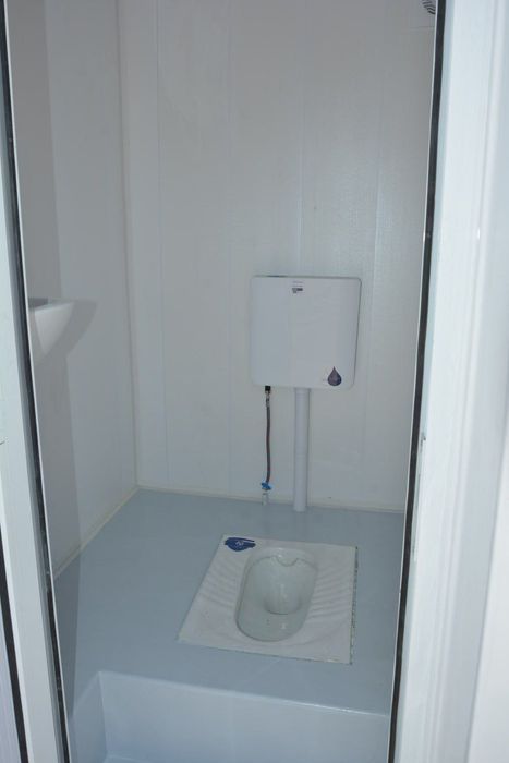 Био туалет утеплённый с раковиной