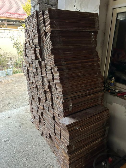 Паркет массив бу