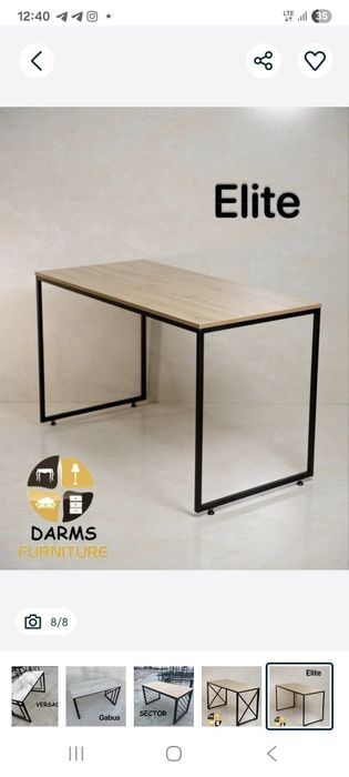 Лофт парта столы стол loft parta stol jurnalniy stol письменный стол