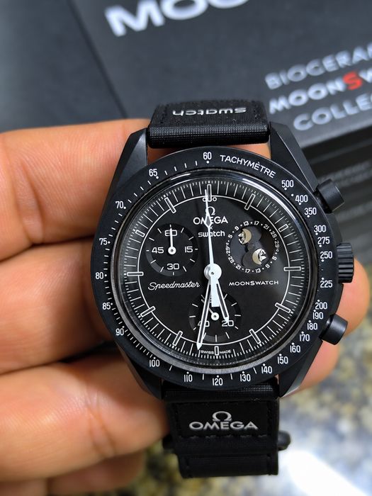 Omega x Swatch mission to moonphase