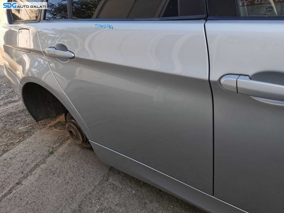 Usa Usi Portiera Portiere Dreapta Spate BMW Seria 3 E91 Break Combi 2004 - 2011 Culoare 354/7 Titansilber Metallic [0563]