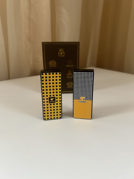 Луксозни запалки Cohiba – 2 модела, турбо пламък
