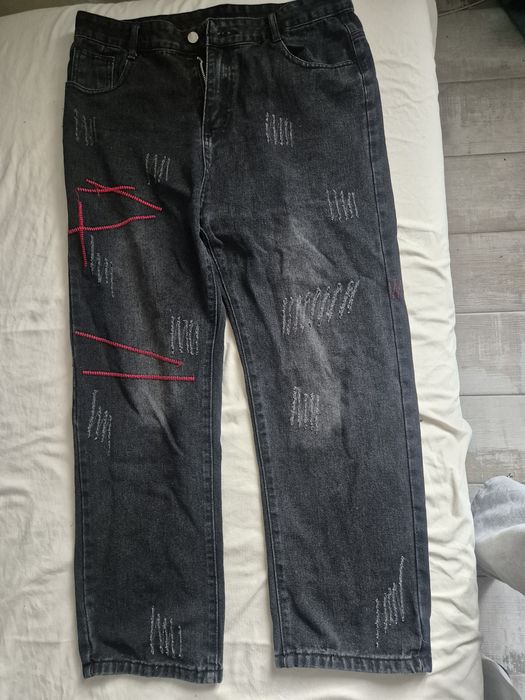 Джинсы широкие baggy