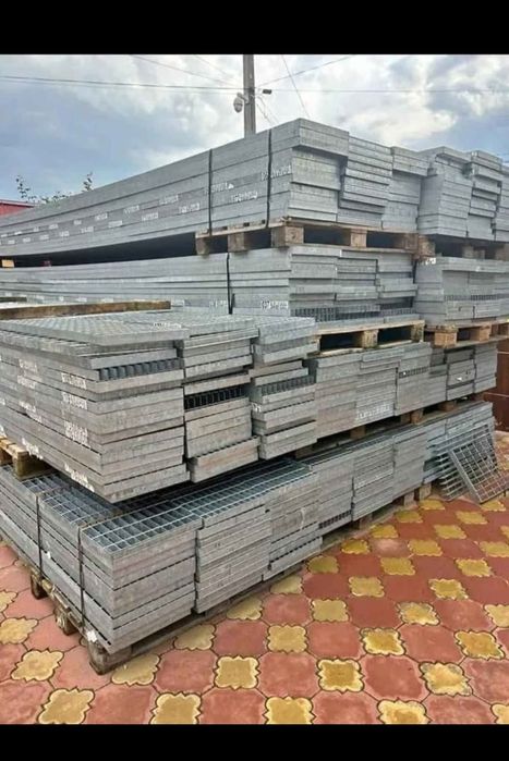 Gratare metalice galvanizate la diferite dimensiuni debitam la dimensi
