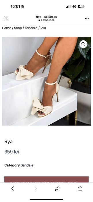 Sandale Andreea Enache AE Shoes