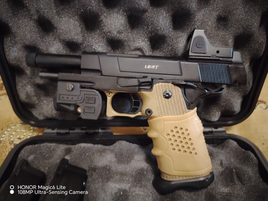 Lanternă cu laser RIS 22 MM (laser verde)