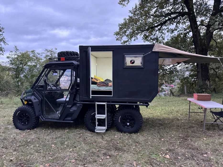 Can-Am Traxter 6x6 Adventure – autorulotă fără egal