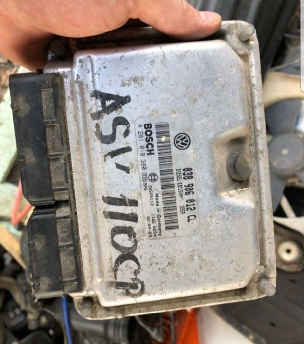 Kit pornire 1.9TDI ASV 110CP Skoda Octavia 1 cheie butuc contact ecu