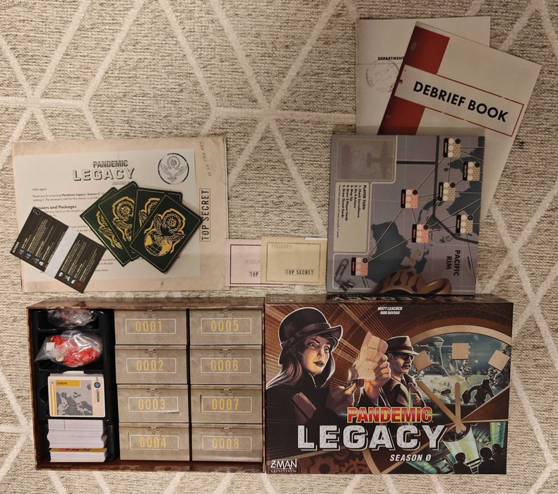 Настолна игра Pandemic Legacy Season 0