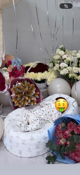 Кокон зевушка для новорожденных