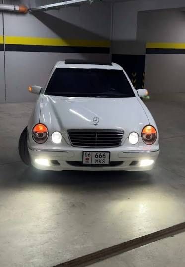 210 Мерседес ақ түсте