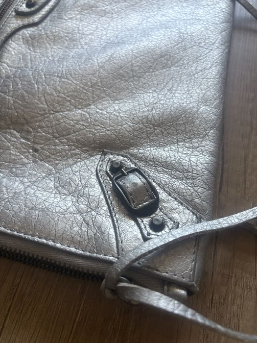 Geanta de mana Balenciaga piele de camila