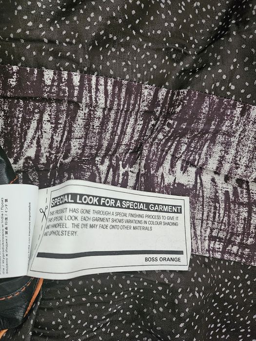 Кожено яке Boss Orange