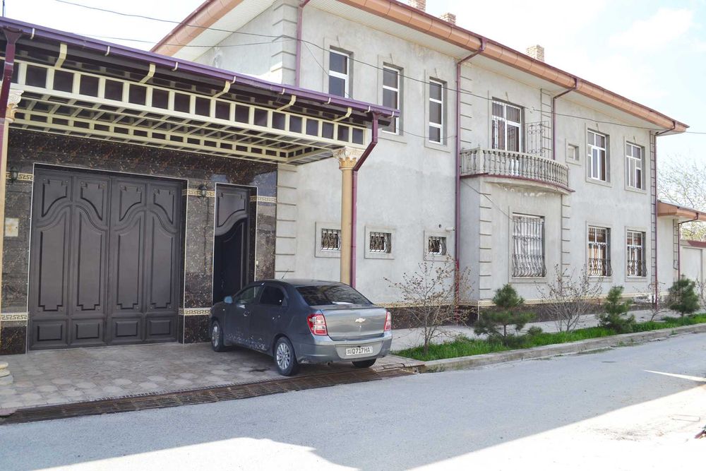 Продается элитный 2-этажный дом, 14.2 сотки, Согдиана Боулинг