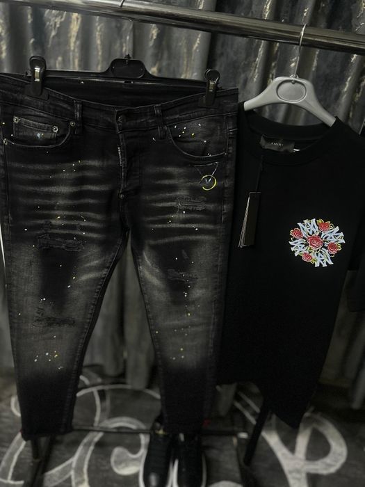 Blugi dsq si tricouri