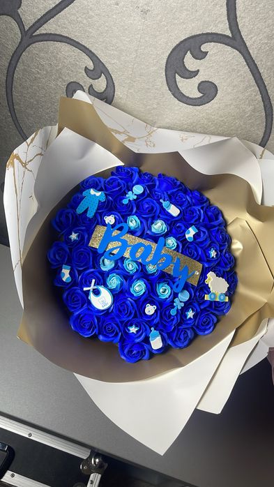 Buchet trandafiri de sapun