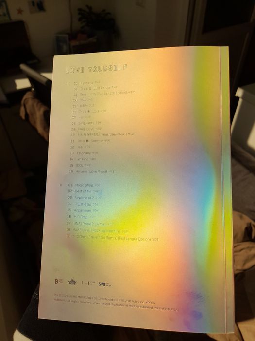 BTS album Love Yourself: Answer