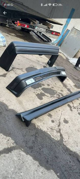 Передний бампер мерс w124 амг ,ешка ген 2 , Волчек, брабус валд бампер