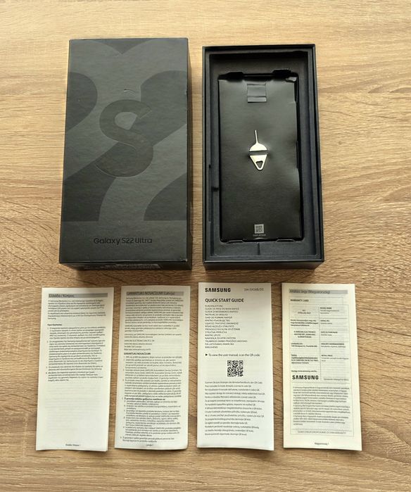 Samsung S22 ULTRА-Перфектен,Пълен комплект
