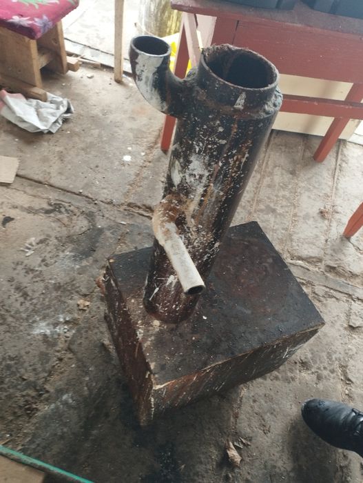 Печь отопления. С горелкой