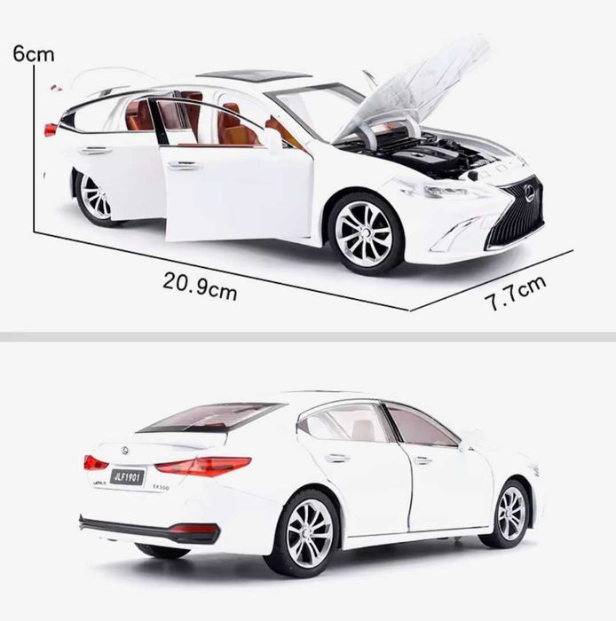 Метална колекционерска количка мащаб 1:24 различни модели Lexus lambo