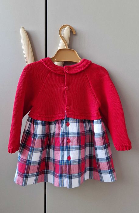 Бебешка рокля Mayoral - 6-9 месеца