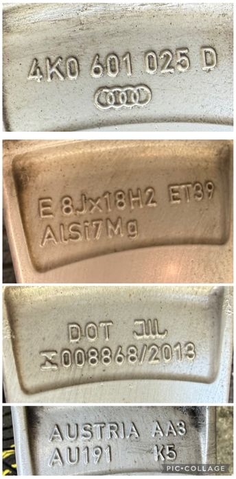 Оригинални Джанти 18” 5x112 Audi