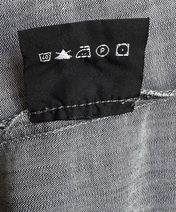 Мужская джинсовая куртка-рубашка ZILLI