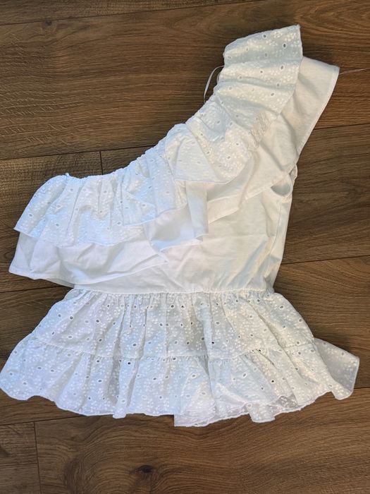 “Crochet” топ Zara с едно рамо