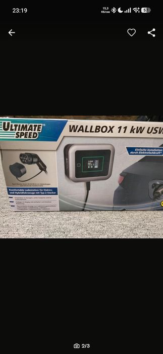 Продавам Wallbox зарядна станция  ultimate speed 11kw.