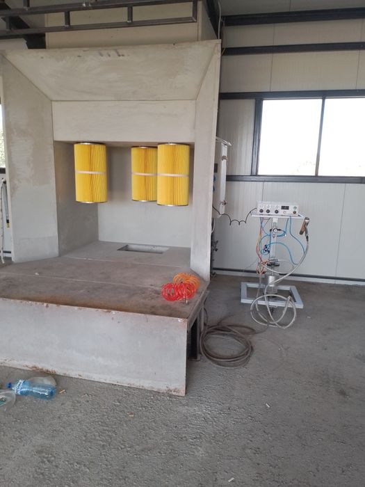 Машини прахово боядисване