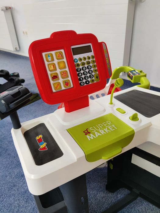 Supermarket Smoby cu carucior si  accesorii, 3+ ani