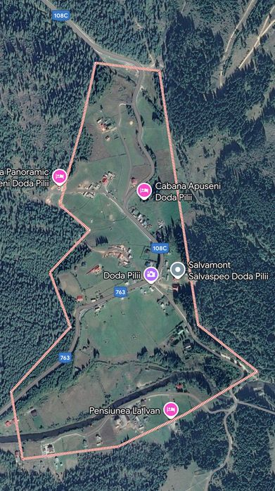 Vand Teren superb in Doda Pilii, cu iesire directa la Somes.