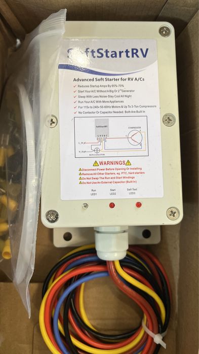 Soft starter pentru aer conditionat rulota/ autorulota