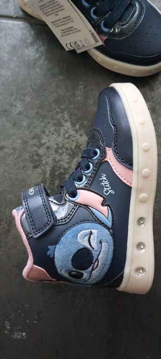 Tenisi fete Geox Stitch (noi) marimea 25