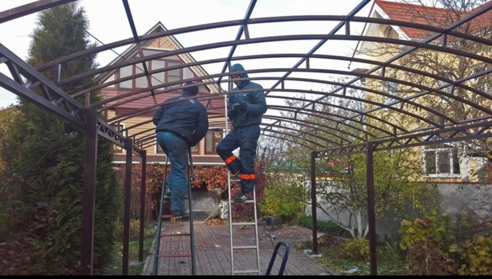 Сварщик  изготовление навесов сварка котлов электросварка