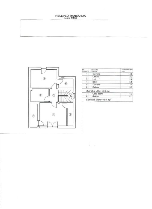 Vila individuala in sectorul 1, zona Baneasa, 154 mp construiti, 374 mp teren
